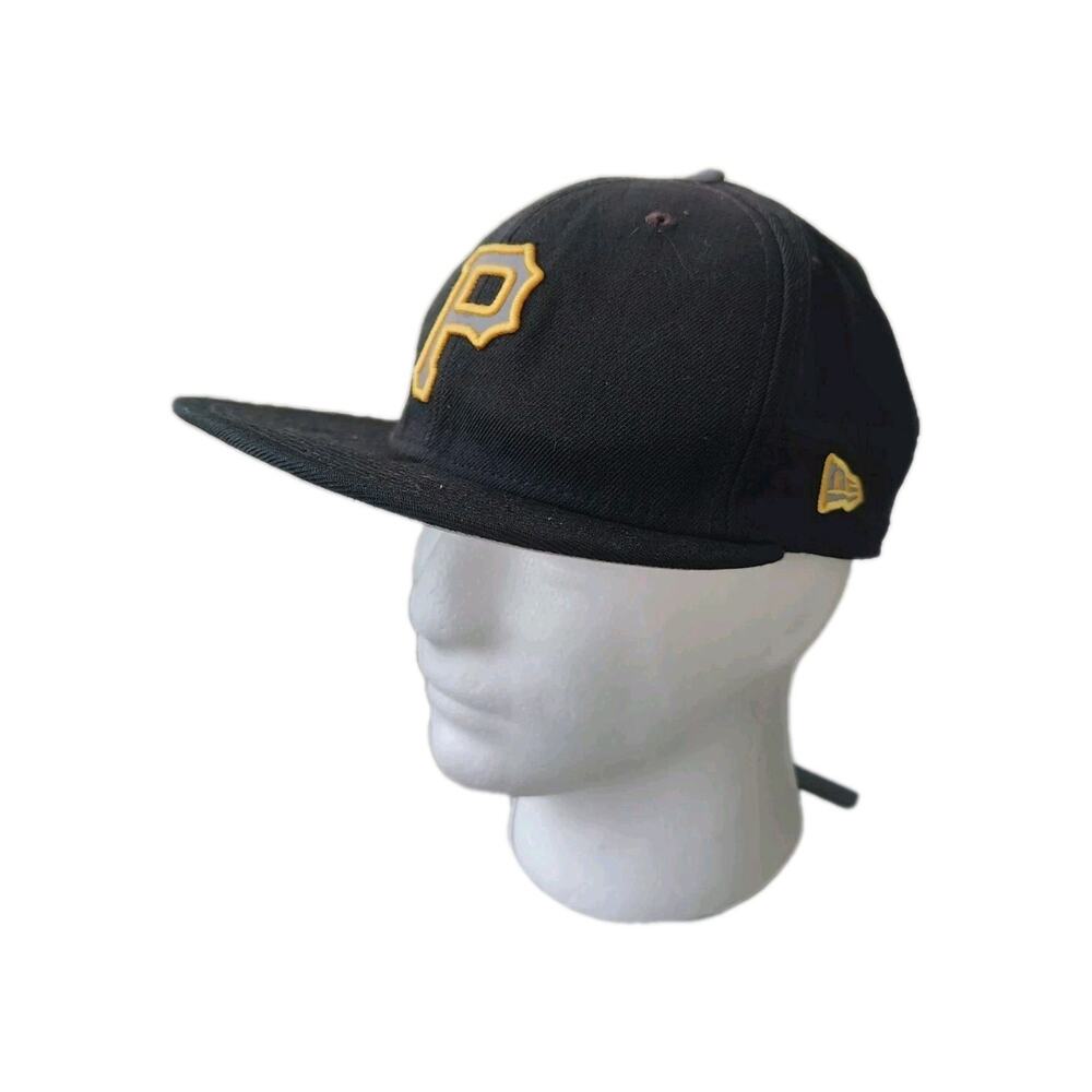 Pittsburgh Pirates Hat Cap Baseball Snapback Hat Black Embroidered Panel Pirates